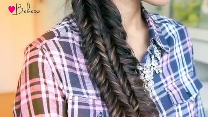 Mermaid Double Fishtail Braid Hairstyle  Hair Tutorial