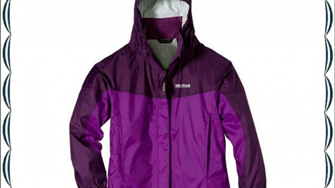 Marmot M?dchen Jacke Girl's Precip Jacket Bright Berry/Dark Berry M 56100