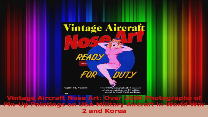 Read  Vintage Aircraft Nose Art Over 1000 Photographs of PinUp Paintings on USA Military Ebook Free