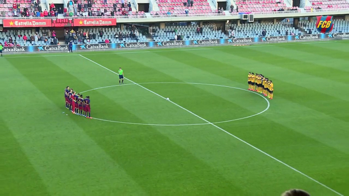 [HIGHLIGHTS] FUTBOL (2A B): FC Barcelona B-Badalona (0-1)