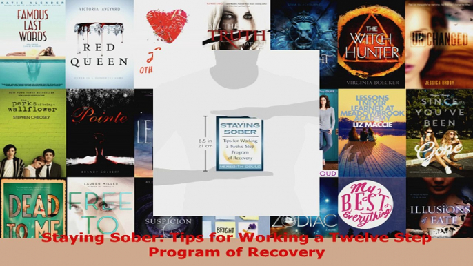 Read  Staying Sober Tips for Working a Twelve Step Program of Recovery Ebook Free