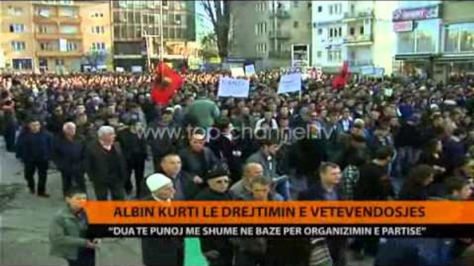 Vetëvendosje, Albin Kurti braktis postin e kryetarit - Top Channel Albania - News - Lajme