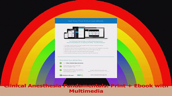 Clinical Anesthesia Fundamentals Print  Ebook with Multimedia Read Online