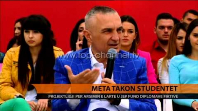 Reforma në arsim, Meta takim me të rinjtë - Top Channel Albania - News - Lajme