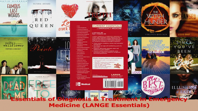 Read  Essentials of Diagnosis  Treatment in Emergency Medicine LANGE Essentials Ebook Free