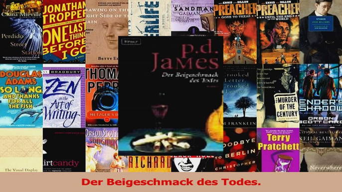 Read  Der Beigeschmack des Todes Full Ebook