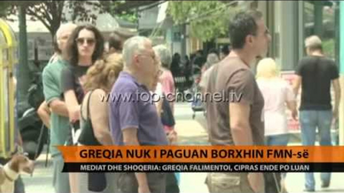 Greqia nuk i paguan borxhin FMN-së - Top Channel Albania - News - Lajme