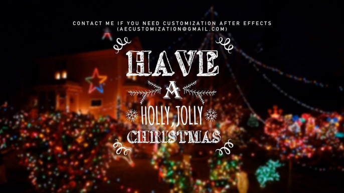 Vintage Christmas 2016 Cards | After Efects Project Files - Videohive template