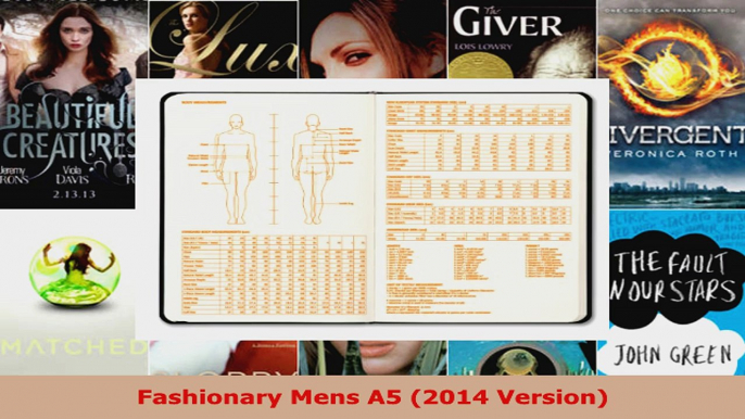 Download  Fashionary Mens A5 2014 Version EBooks Online