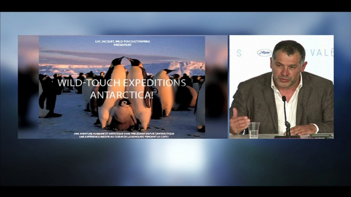 COP21: le réalisateur Luc Jacquet part en Antarctique pour sensibiliser au réchauffement climatique