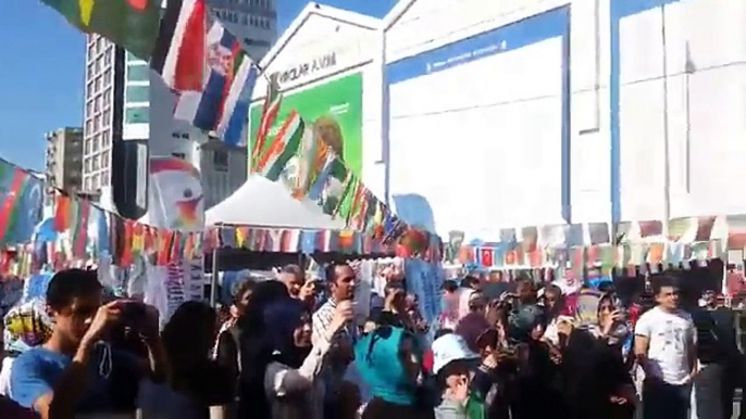 Daud Hanif - Pashto Very Nice Mast Attan Song Afghan Students Dancing Attan In Turkey. _ Tune.pk