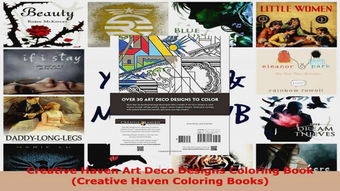 Download  Creative Haven Art Deco Designs Coloring Book Creative Haven Coloring Books EBooks Online