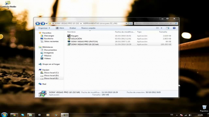 DESCARGAR E INSTALAR SONY VEGAS PRO 10 FULL 32 BITS PARA WINDOWS 7 Y 8