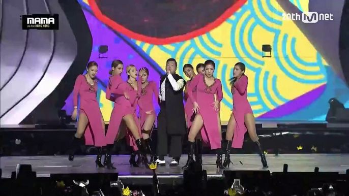 2015 MAMA "PSY(싸이) _ Tron Dance Performance(트론댄스 퍼포먼스)+Daddy" 151202 EP.3