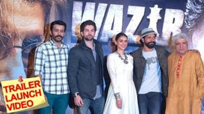 Wazir Official Trailer 2015 | Farhan Akhtar, Aditi Rao Hydari, Neil Nitin Mukesh | Wazir M