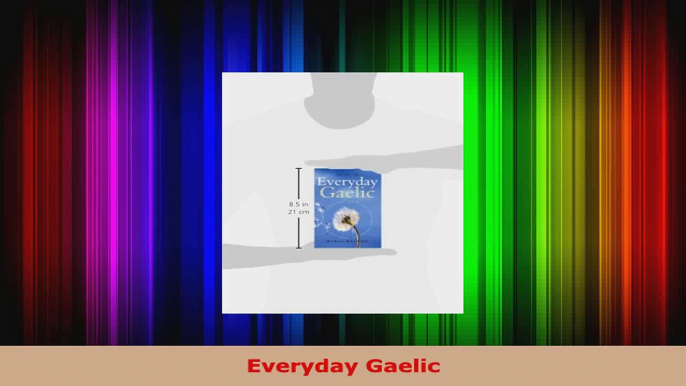 Read  Everyday Gaelic Ebook Free