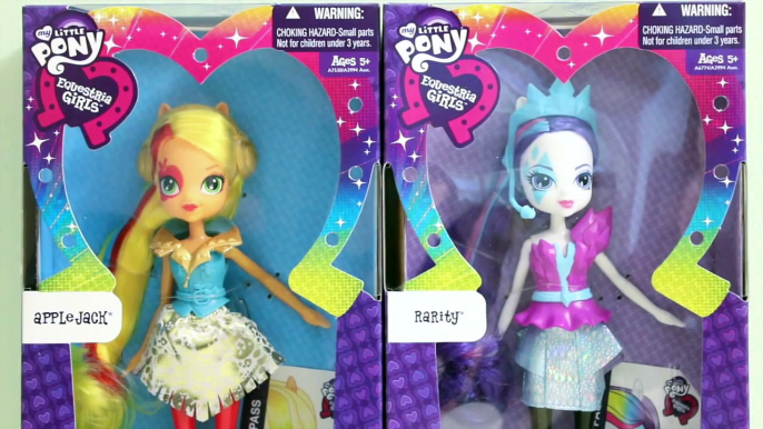 MLP EG Rainbow Rocks Economy Applejack & Rarity - My Little Pony - Equestria Girls