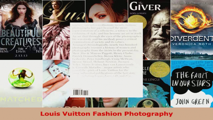 Download  Louis Vuitton Fashion Photography Ebook Free