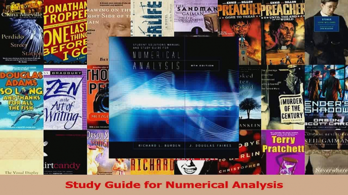 Read  Study Guide for Numerical Analysis Ebook Free