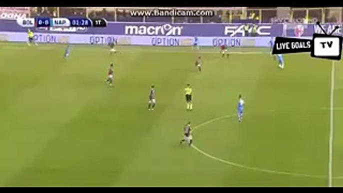 Marek Hamšík Amazing Skills - Bologna F.C. 1909 vs S.S.C. Napoli - Serie A - 06.12.2015