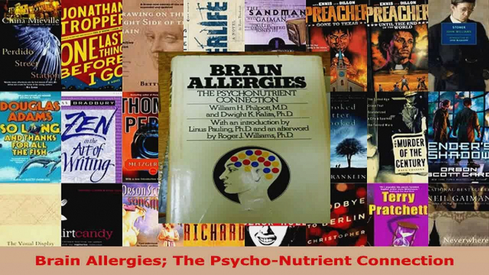 Read  Brain Allergies The PsychoNutrient Connection EBooks Online