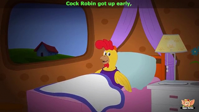 Cock Robin – Nursery Rhyme with Karaoke