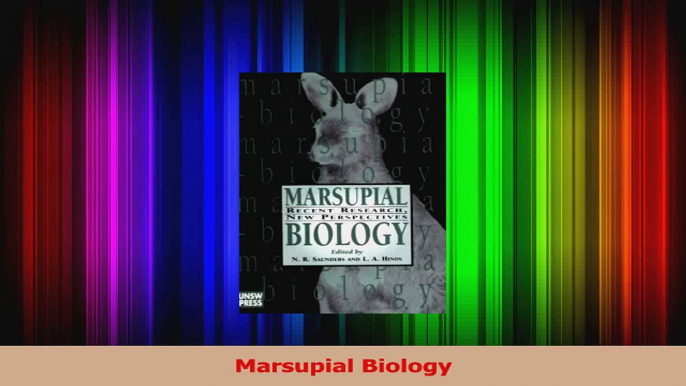 Download  Marsupial Biology PDF Free