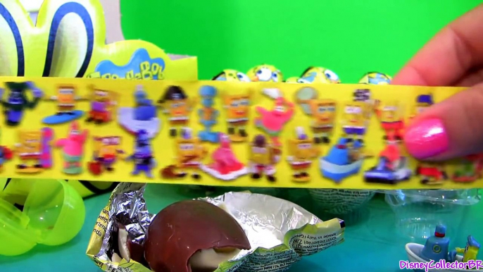 Huge 36 Spongebob Toy Surprise Easter Eggs Unwrapping Epic Review by Funtoys