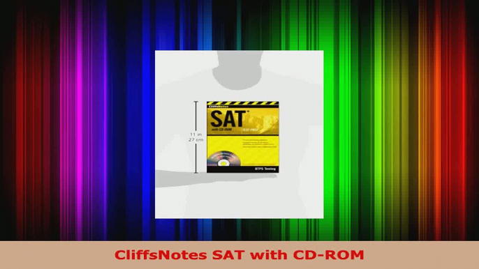 Read  CliffsNotes SAT with CDROM Ebook Free