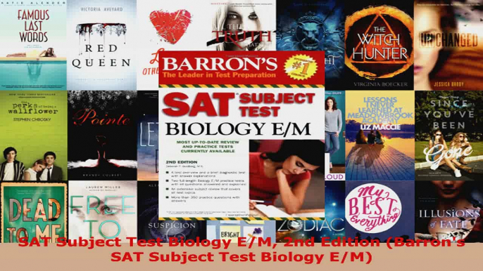 Download  SAT Subject Test Biology EM 2nd Edition Barrons SAT Subject Test Biology EM PDF Online