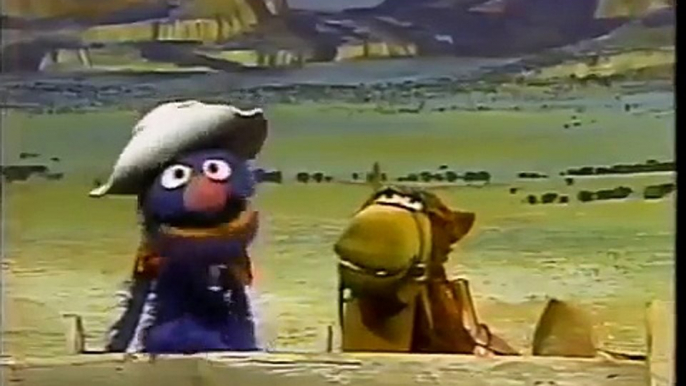 Classic Sesame Street Marshal Grover Counts Backwards