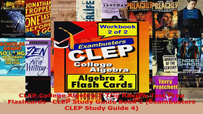 Read  CLEP College Algebra 2Trig Review Test Prep FlashcardsCLEP Study Guide Book 2 EBooks Online