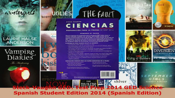 Read  SteckVaughn GED Test Prep 2014 GED Science Spanish Student Edition 2014 Spanish EBooks Online