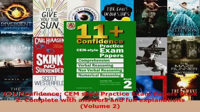 Read  11 Confidence CEM style Practice Exam Papers Book 2 Complete with answers and full EBooks Online