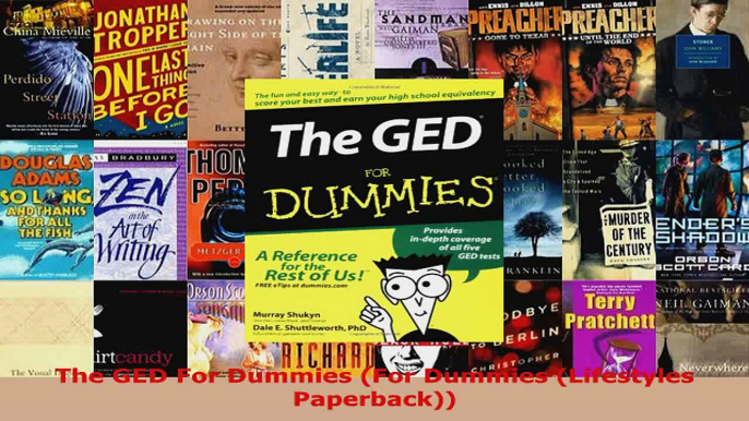 Read  The GED For Dummies For Dummies Lifestyles Paperback EBooks Online