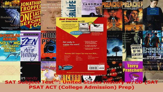 Read  SAT Subject Test United States History wCD SAT PSAT ACT College Admission Prep EBooks Online