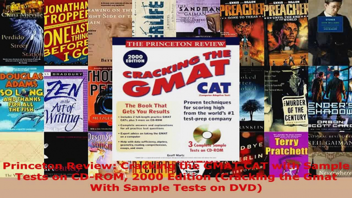 Read  Princeton Review Cracking the GMAT CAT with Sample Tests on CDROM 2000 Edition Cracking Ebook Free