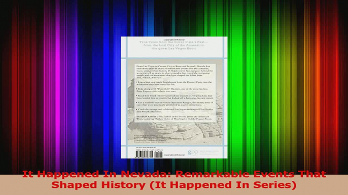 Read  It Happened In Nevada Remarkable Events That Shaped History It Happened In Series EBooks Online