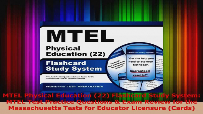 Read  MTEL Physical Education 22 Flashcard Study System MTEL Test Practice Questions  Exam EBooks Online