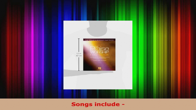 Read  The Praise  Worship Fake Book An Essential Tool for Worship Leaders Praise Bands and Ebook Free