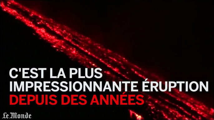 Impressionnante éruption de l'Etna