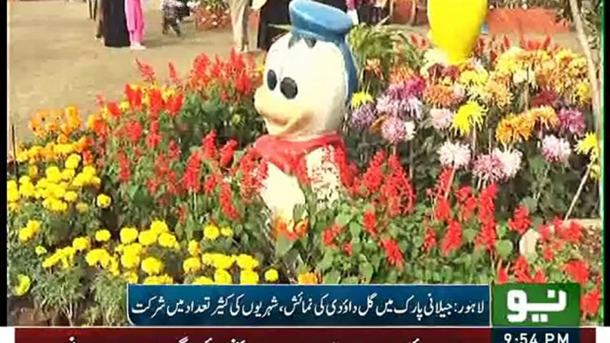 Jillani park flower exhibition pkg by Ruba Arooj Neo Tv