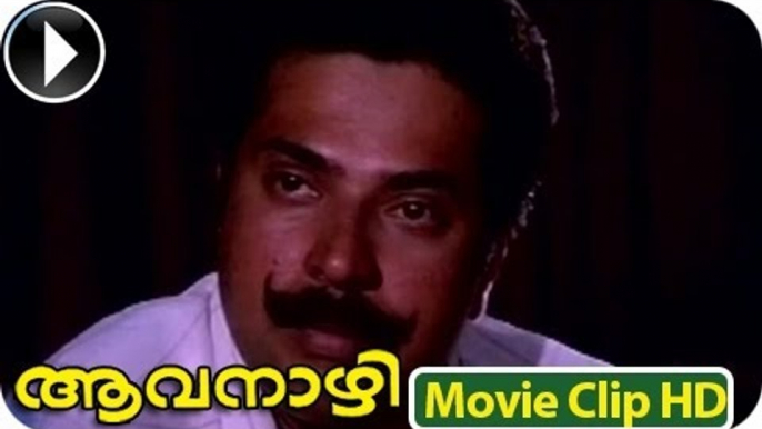 Malayalam Action Movies Aavanazhi | Malayalam Movie Scenes | Mammootty | Geetha | Seema,Caption Raju