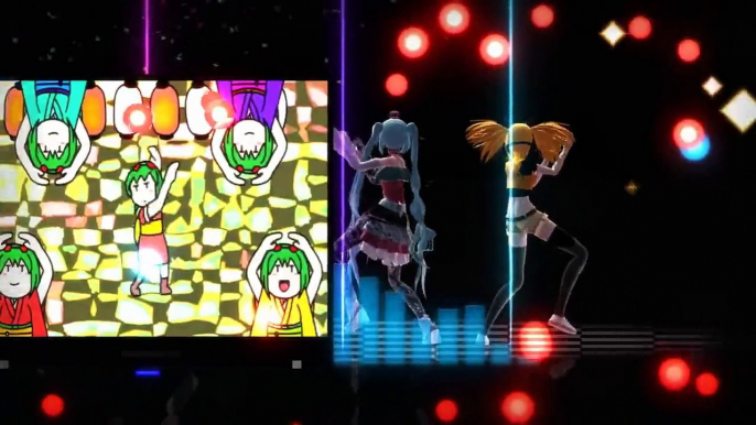 「MMD」 Wonderful Nippon! ワンダホー・ニッポン ! Gumi, Miku,Rin, Teto, Neru, D