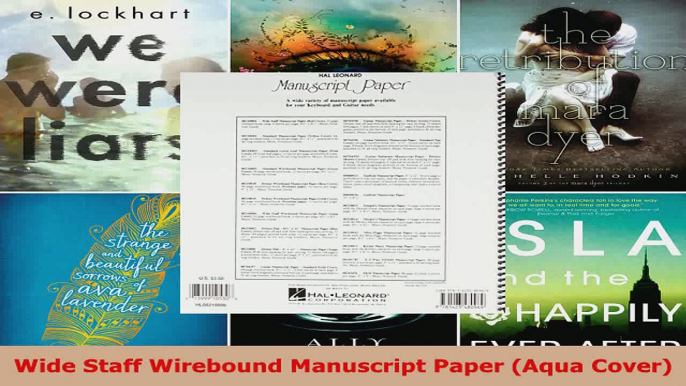 Read  Wide Staff Wirebound Manuscript Paper Aqua Cover Ebook Free