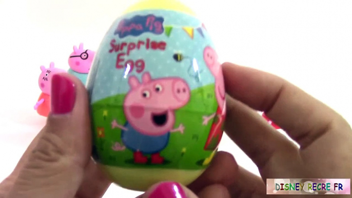 Oeufs surprise Jouets Peppa Cochon Bob l