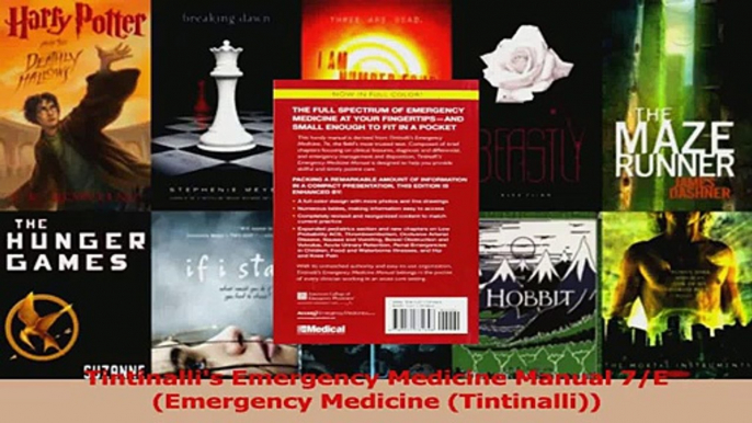 Read  Tintinallis Emergency Medicine Manual 7E Emergency Medicine Tintinalli Ebook Free