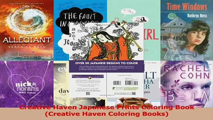 Read  Creative Haven Japanese Prints Coloring Book Creative Haven Coloring Books Ebook Free