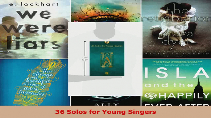 Read  36 Solos for Young Singers PDF Online