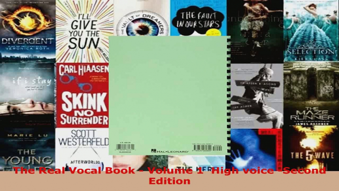 Download  The Real Vocal Book  Volume 1  High voice Second Edition PDF Online